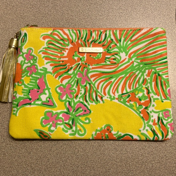 Lilly Pulitzer Toiletry Bag / Mini Bag / Clutch / Pouch - Picture 1 of 4